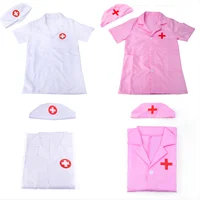 Vêtements de médecin à manches courtes, vêtements de spectacle pour enfants, jouets familiaux 2