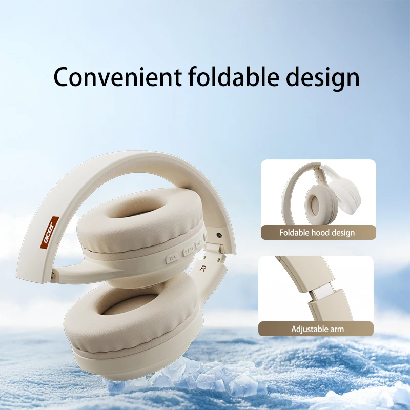 سماعة رأس لاسلكية Acer OHR300، تتميز بتقنية إلغاء...