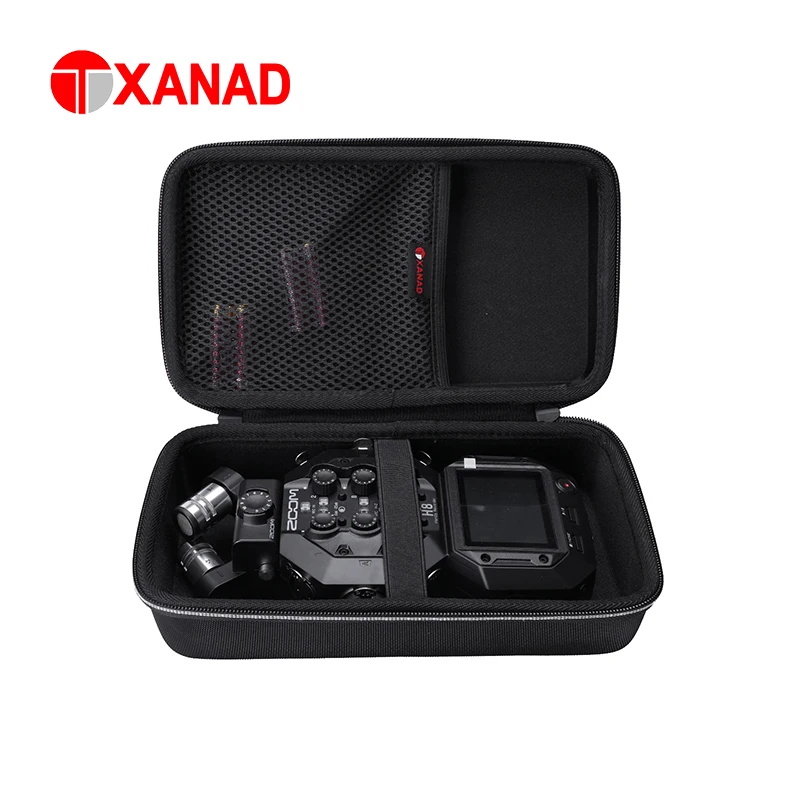 Xanad-eva Hard Case para Zoom h8 Audio Recorder Dispositivo Protetor Carregando Bolsa de Armazenamento