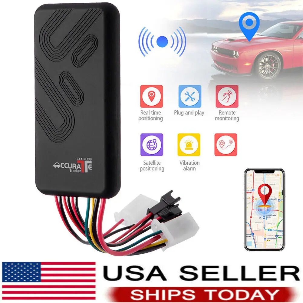 

Car GPS GSM SIM GPRS Real Time Tracking Device Locator for Truck Vehicle LBS AGPS TrackLocator Car Truck SUV Motorcycle Bike