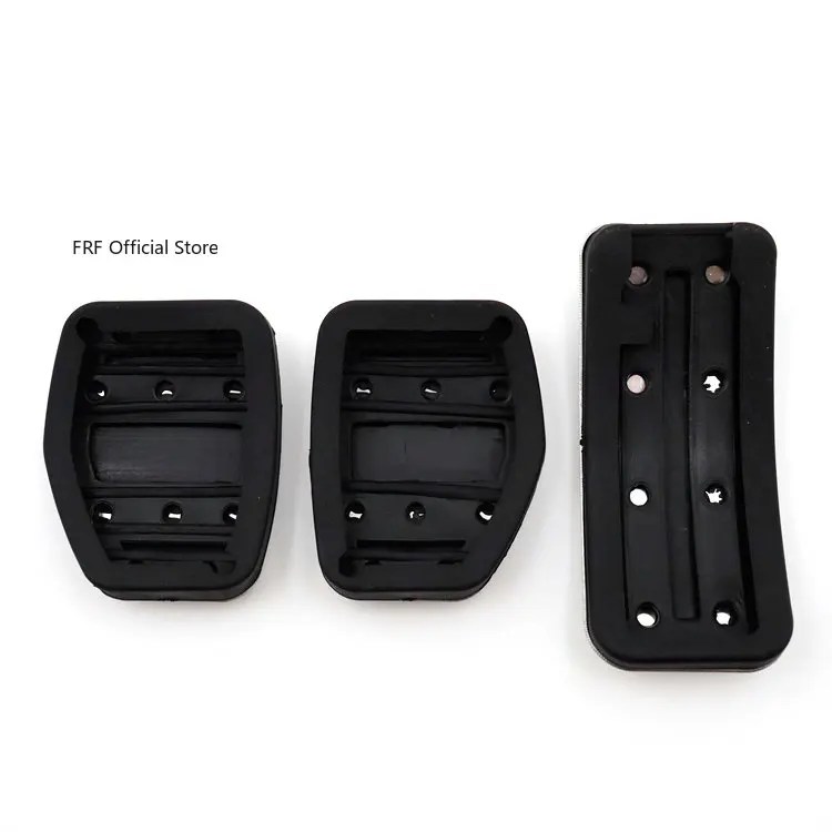 Stainless Steel Car Foot Pedals Accelerator Brake No Drilling Non-slip Pedal Cover for Peugeot 308 308S I II III T7 T9 2007~