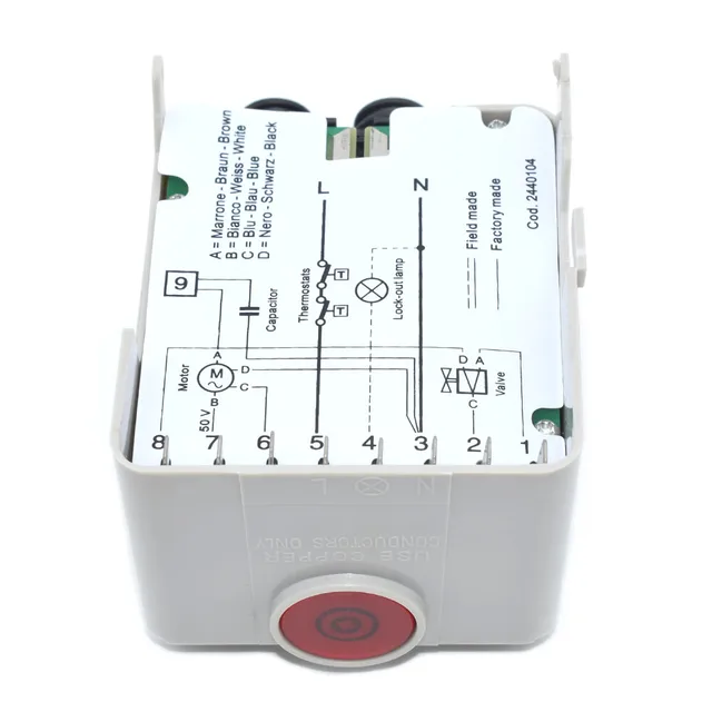 Iseo R6 NEUE Controller Control Box 530SE Kompatibel Für RIELLO 40G Öl Brenner RÖSLE Videro G4