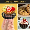 Baking Tool Cake Molds Nonstick Carbon Steel Round Tart Quiche Pans Removable Bottom Pizza Baked Mould Bakeware Kitchen tools 3