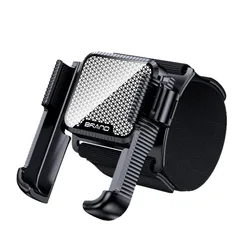Magnetic Fitness Phone Holder with Adjustable Mount and Wrist Strap (Clamp)