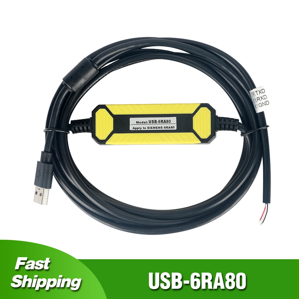 

USB-6RA80 для Siemens DC Speed Control 6RA80 PLC программируемый кабель для отладки загрузки провода USB линии передачи данных