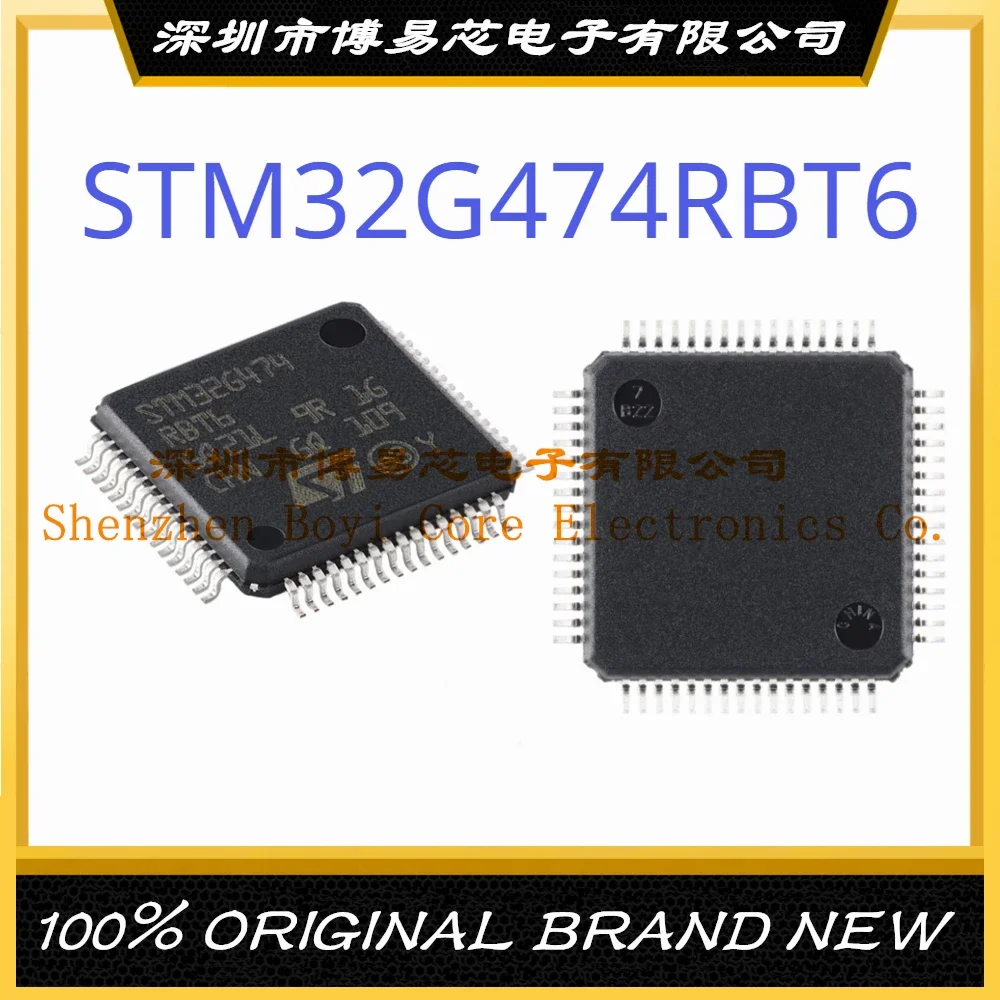 1 PCS/LOTE STM32G474RBT6 Package LQFP64Brand new original authentic microcontroller IC chip tms320f280049pzs f280049pzs lqfp100 package 32 bit microcontroller authentic chips are welcome to ask