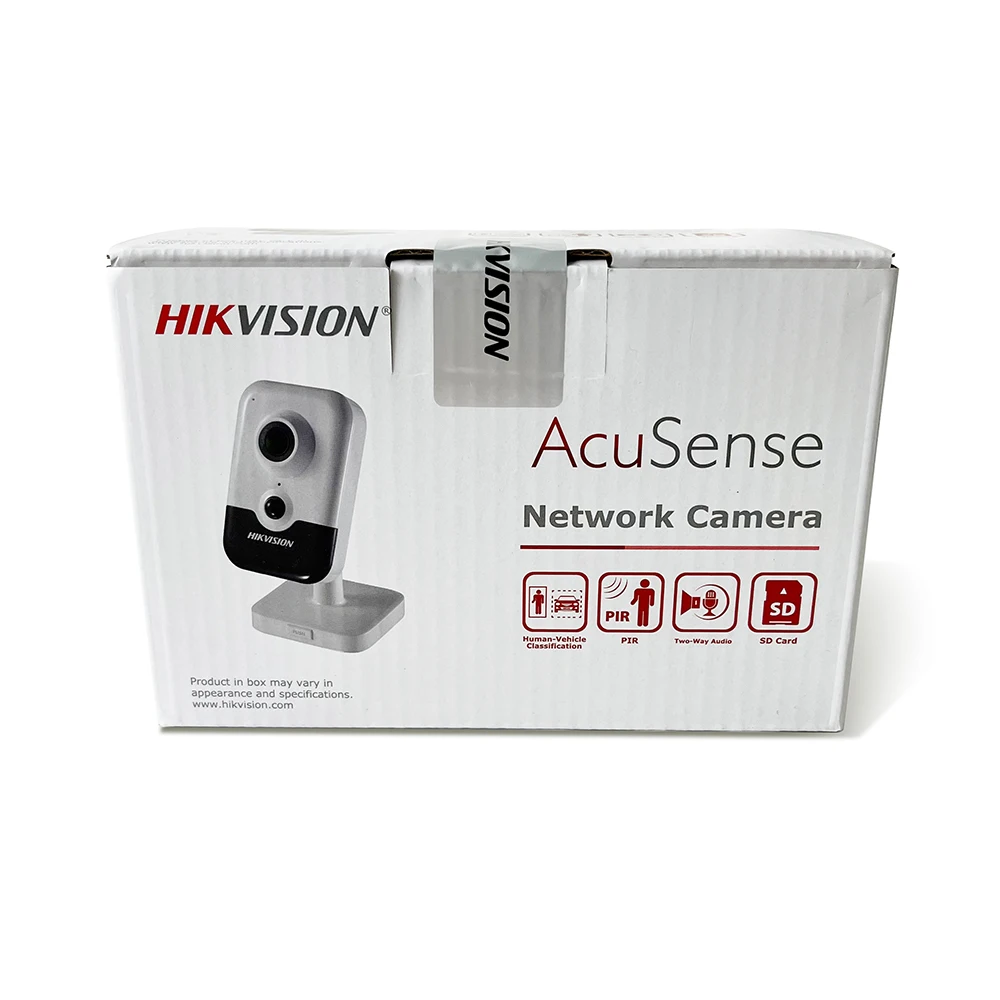 Hik 4MP AcuSense Built-in Mic Network Cube IP Camera PIR DS-2CD2443G2-I Replace DS-2CD2443G0-IW
