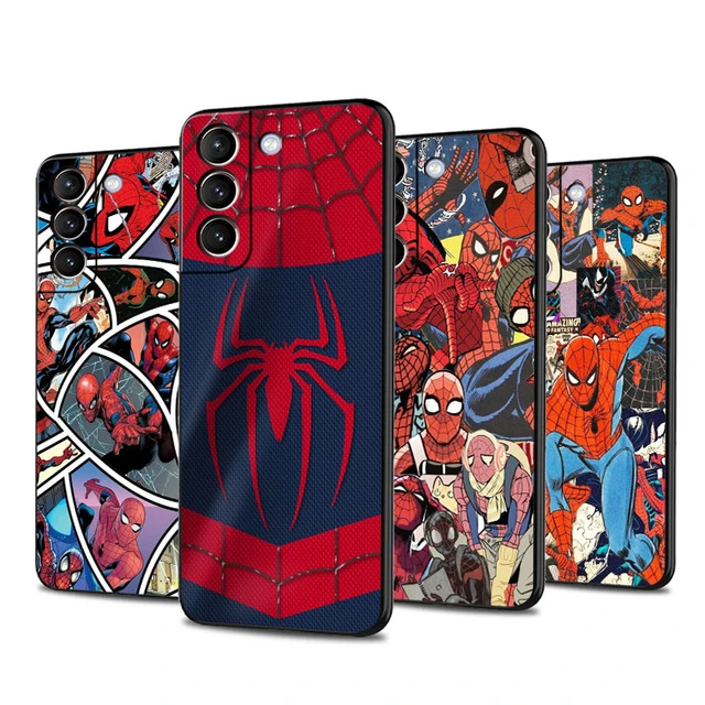 Spiderman Spider Man Marvel Soft Casing for Samsung Galaxy Note 20 Ultra 10  8 9 S10 Lite S9 Plus A71 A70 A02S A6 Phone Case - AliExpress