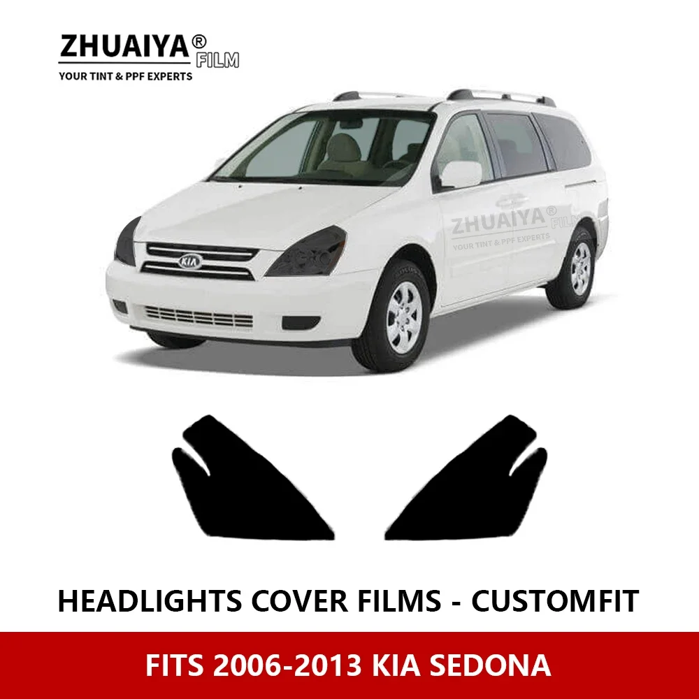 

Защитная пленка для передних фар KIA SEDONA 2006-2013 с защитой от царапин