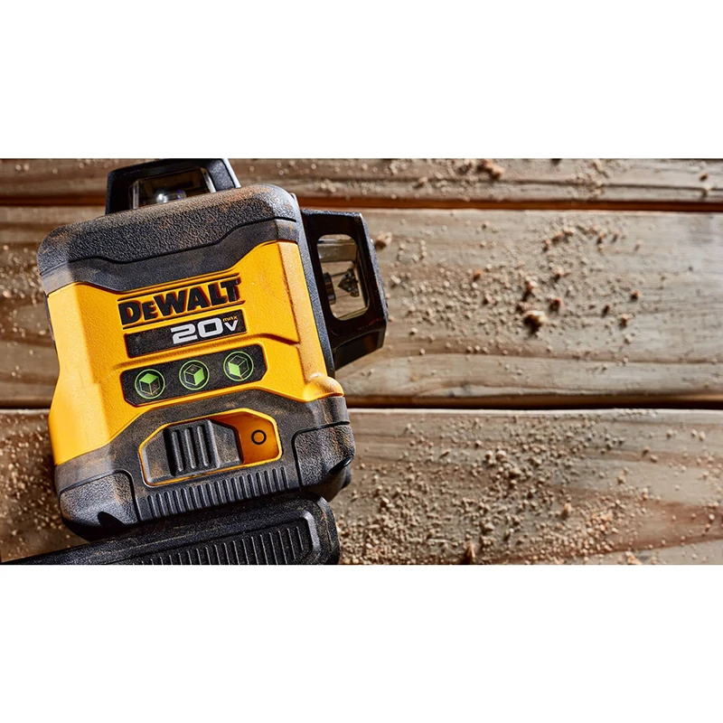 Nivel a Laser a Bateria 12/20V 360 graus 3 Linhas Verde Dewalt DCLE34030GB