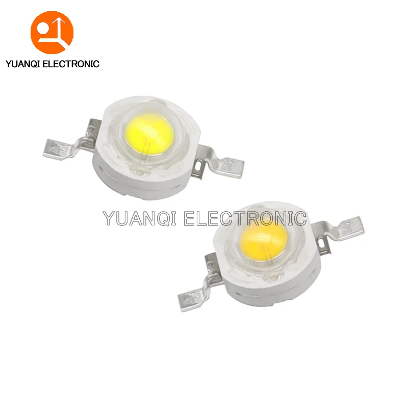5pcs 1W 3W 5W LED Chip Lampadina COB Luce Perline Bianco Puro Super Luminoso Ad Alta Potenza Per Proiettore (5pcs 1W-Bianco - Foto 5