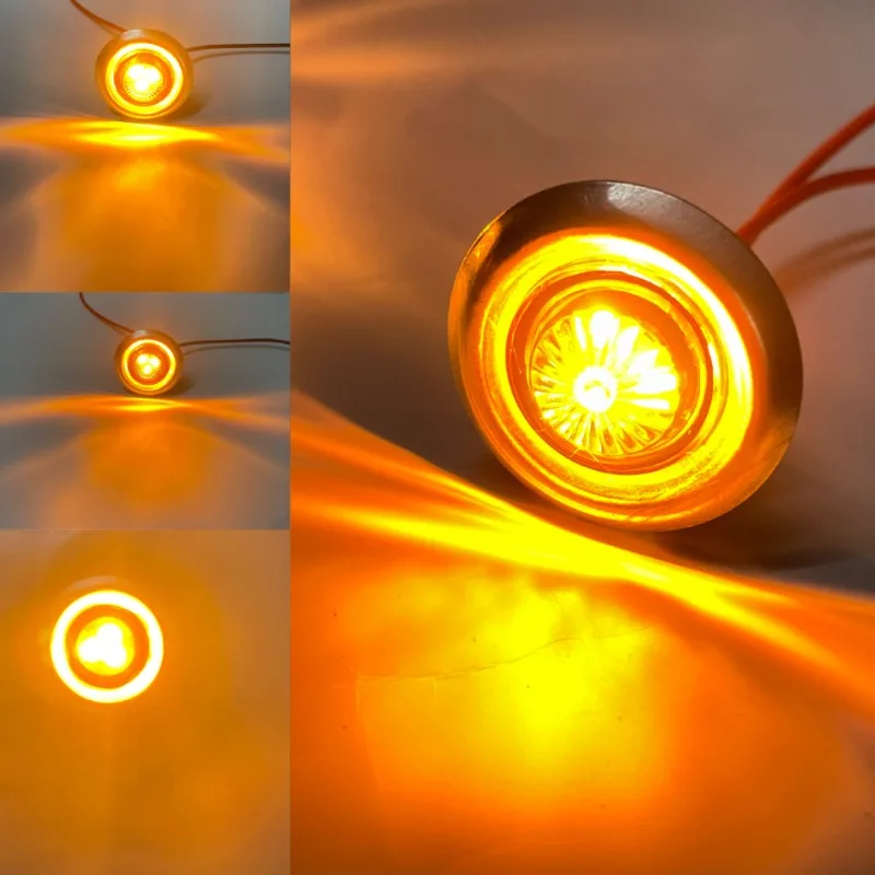 ڵ ĳ Ʈ ƮϷ ̵ Ŀ , Ʈ ǰ LED   Ŭ Ʈ DRL, 12V, 24V, 3SMD, 3/4 ġ, 10 