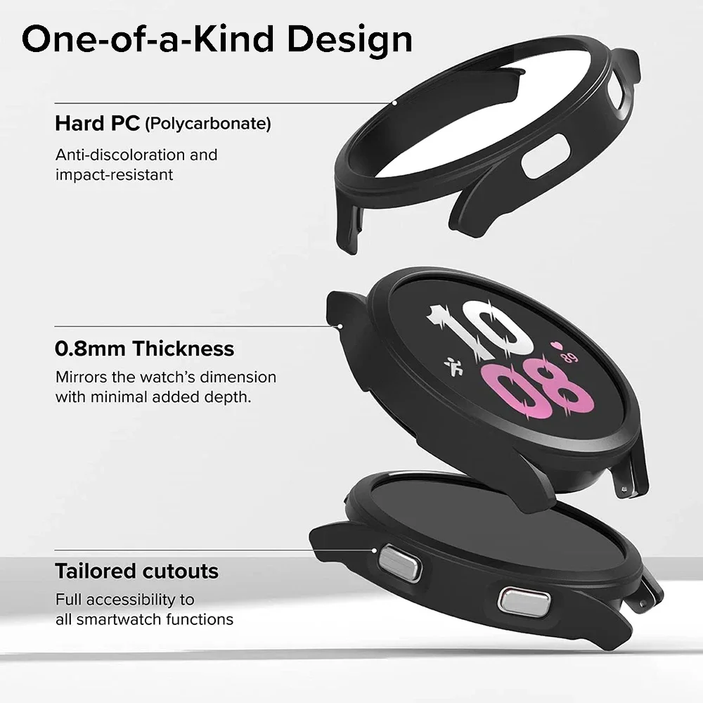 Premium Protective Cover for Samsung Galaxy Watch - Durable Bumper Shell Case