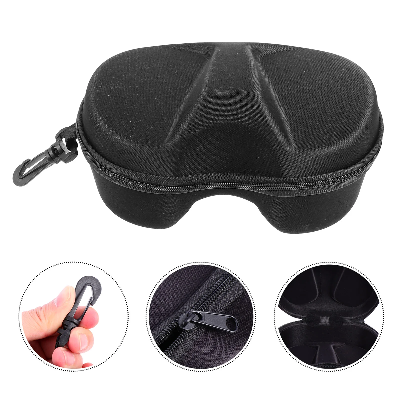 

Sports Glasses Case Snow Skiing Goggles Box Cycling Waterproof Snowboard Bag Eyewear Case Zipper Hard Box