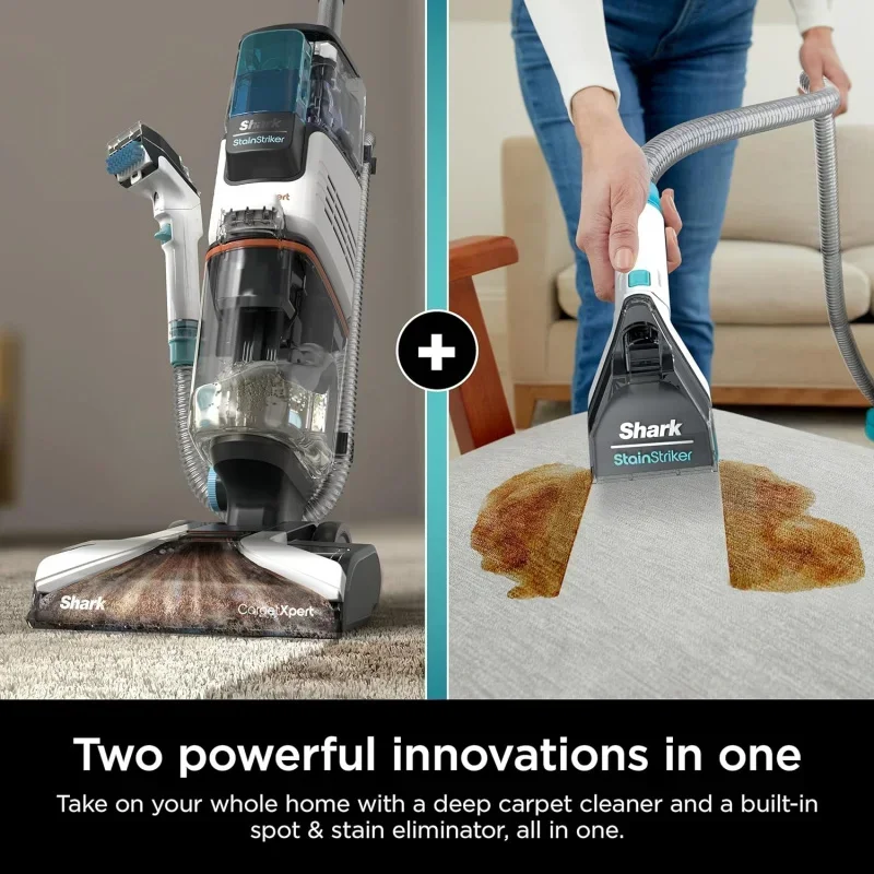 QWShark EX201 CarpetXpert Upright Carpet,Area Rug;Upholstery with StainStriker,Built-in Spot;stain Cleaner,Carpet Shampooer 2