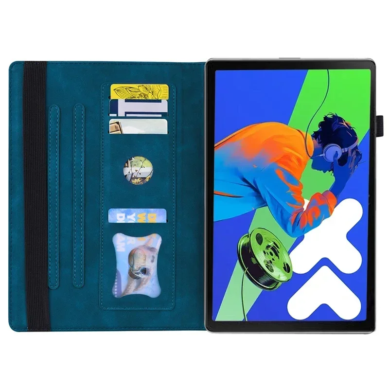 Luxury Wallet Stand Tablet Case - Premium 12.7 Inch Protective Cover