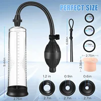 Effektive Penis Pumpe Erweiterung Vakuum Dick Extender Männer Sex Spielzeug Erhöhen Länge Enlarger Männlichen Zug Erotische Erwachsene Sexy Produkt 4