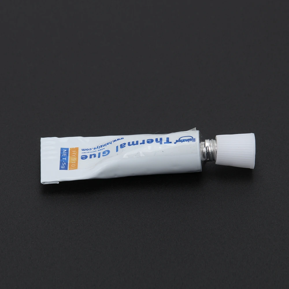 2pcs Heatsink Plaster Thermal Silicone Adhesive Cooling Paste CPU GPU Strong Adhesive Compound Glue EU ROHS For Heat Sink Sticky