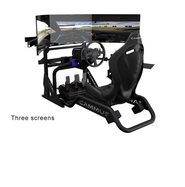 Jogos de alumínio plataforma de condução Cockpit simulador de