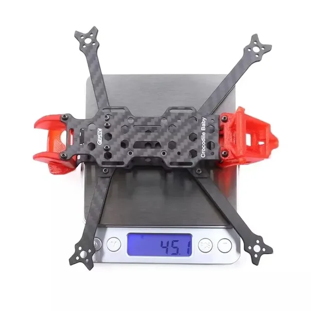 GEPRC GEP-CB4 Crocodile Baby HD Frame 4inch Long Range Flight For RC DIY FPV Racing Drone 3