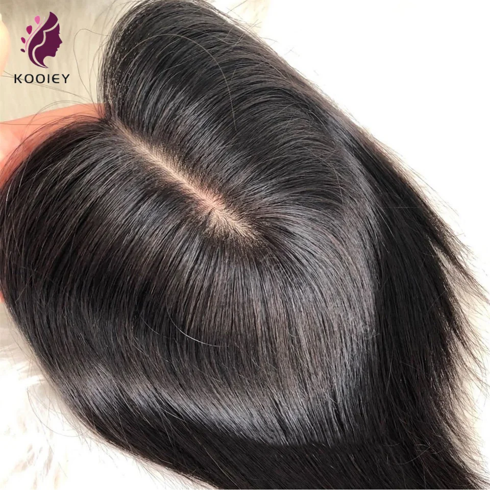 5x5 Silk Base Lace Closure Straight Silk Top Human Hair Closure Brazilian Remy Human Hair Extensions With Baby Pre Plucked