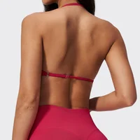 Summer Yoga Bra Top for Women Running Seamless Breathable Brassieres Removable Pad Sports Underwear Woman Running Gym Clothing - Image 2