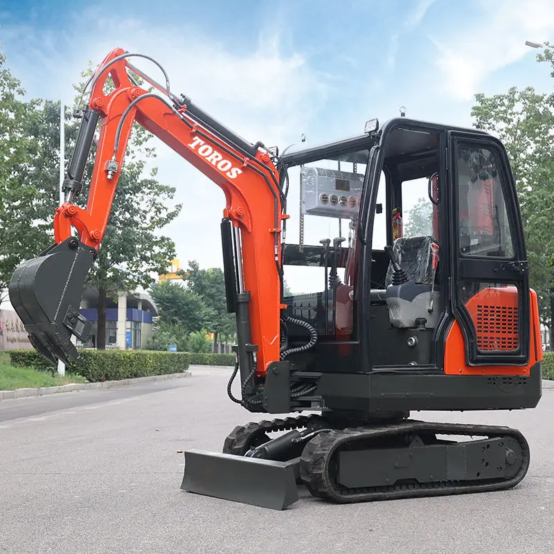 Prezzo Di Fabbrica 2000Kg Epa Engine Escavatori Mini Digger Micro Bagger Idraulici Multifunzionali Cingolati Di Alta Qualità Escavadora