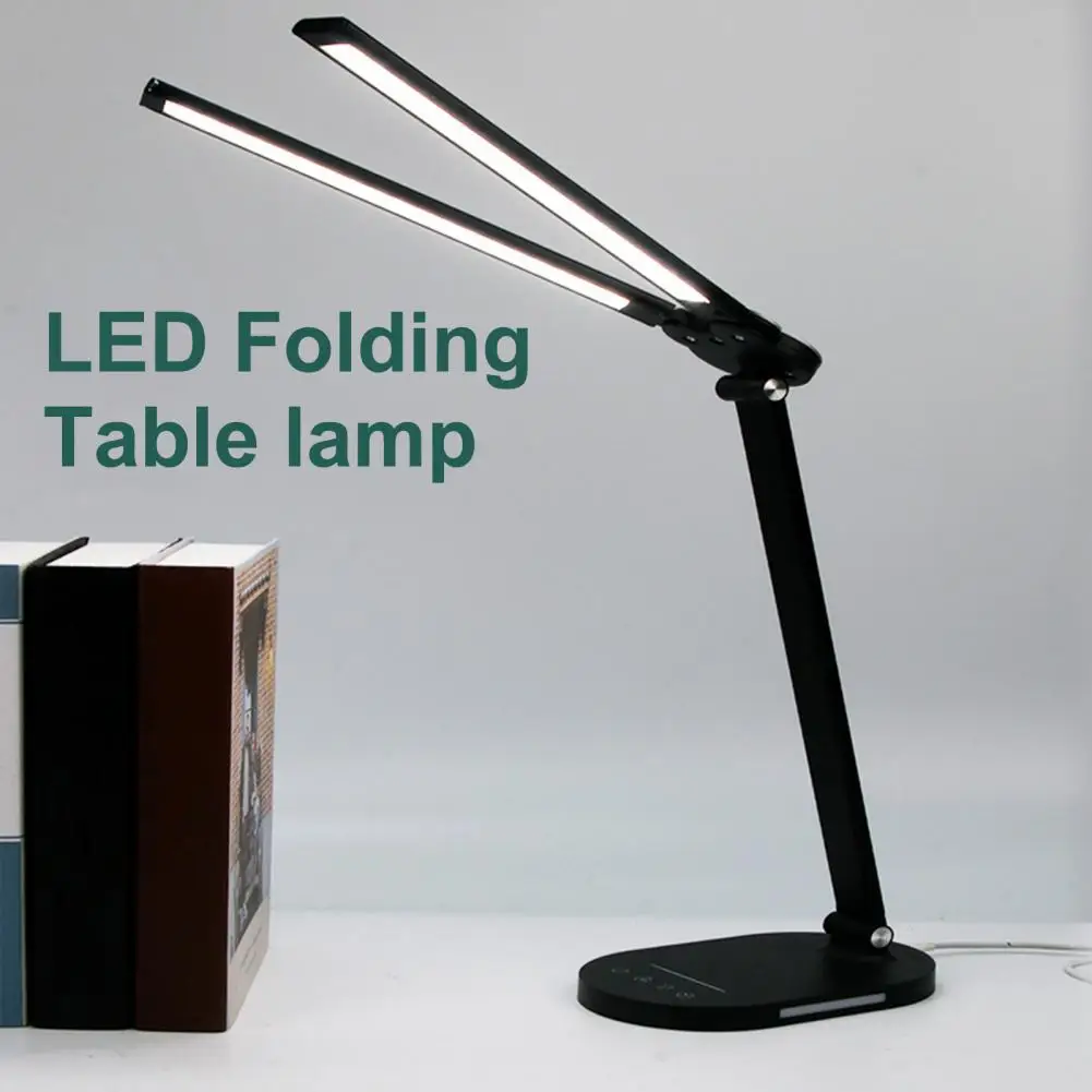 눈부신 유용한 터치 디밍 LED 독서등 책상 조명 3000K-6400K 책상용 램프, 터치 컨트롤 사무용품