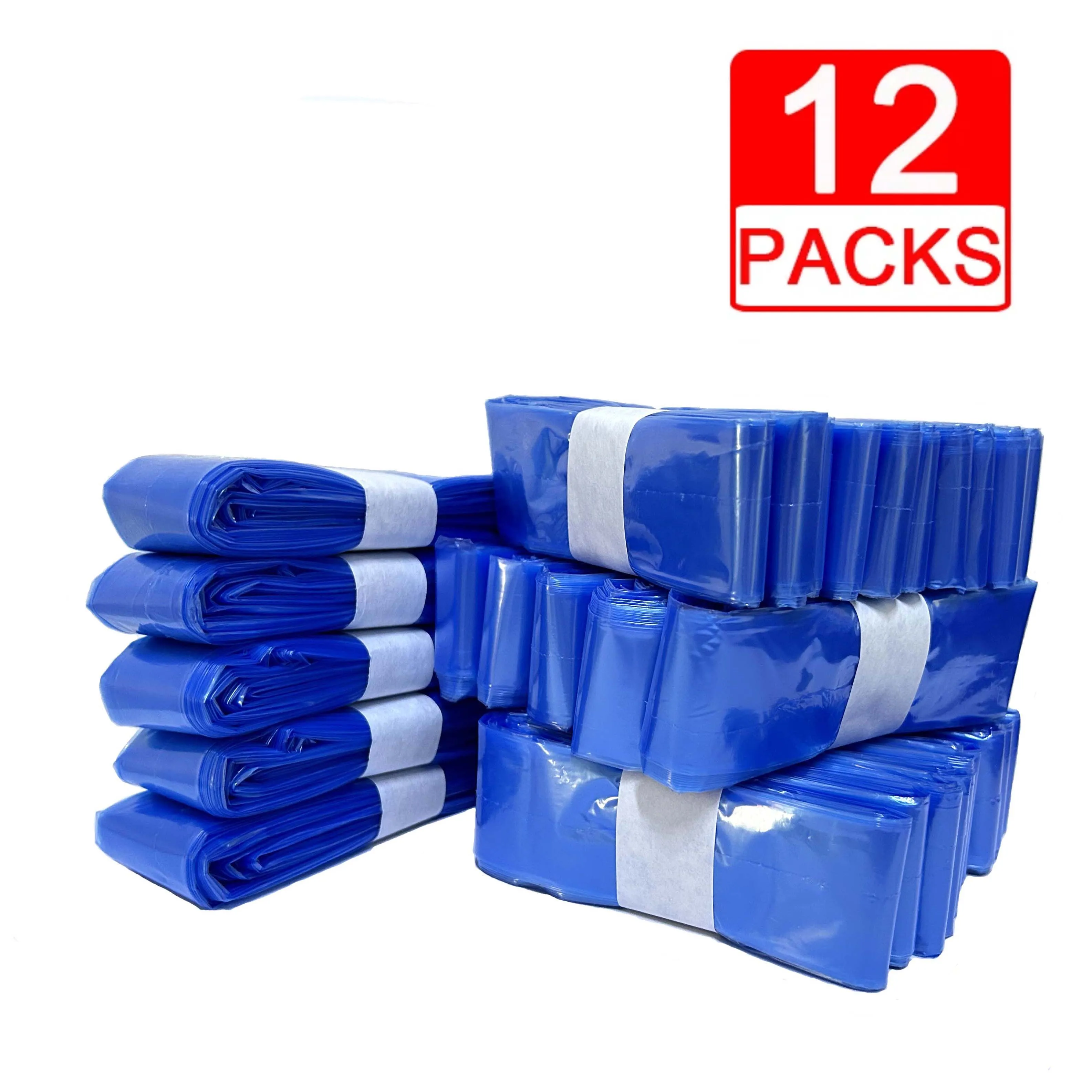 12 Refill Bags Baby Diaper Garbage Bags For Angelcare Trash Bucket Replacement Liners For Sangenic Tommee Tippee