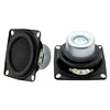 2 pcs Portable 2 Inch 4 Ohm 15W Speakers Full Range Mini 52MM Internal Sqaure Magnetic DIY Home Sound Theater Loudspeakers 1