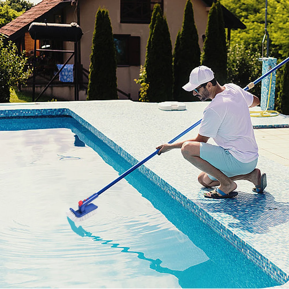 Escova Para Piscina 30.5cm - Cerdas De Polipropileno Para Limpeza De Paredes E Azulejos