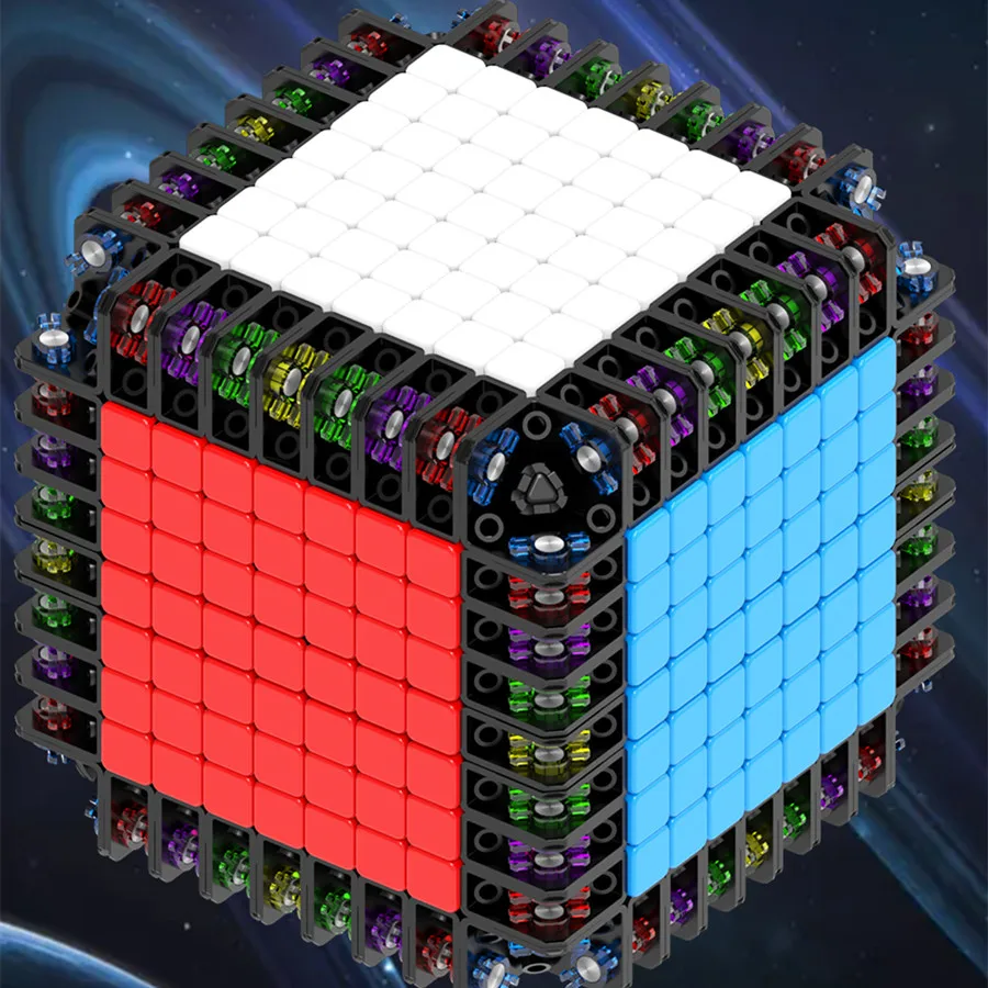 DianSheng Galaxy 9x9 Magnetic Magic Cube Speed Cube Stickerless Professional  9x9 M Cubo Magico Toys Puzzle 3