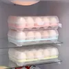 15-grids Egg Storage Box Kitchen Refrigerator Eggs Preservation Box Portable Plastic Household Outdoor Picnic Egg Storage Box 2