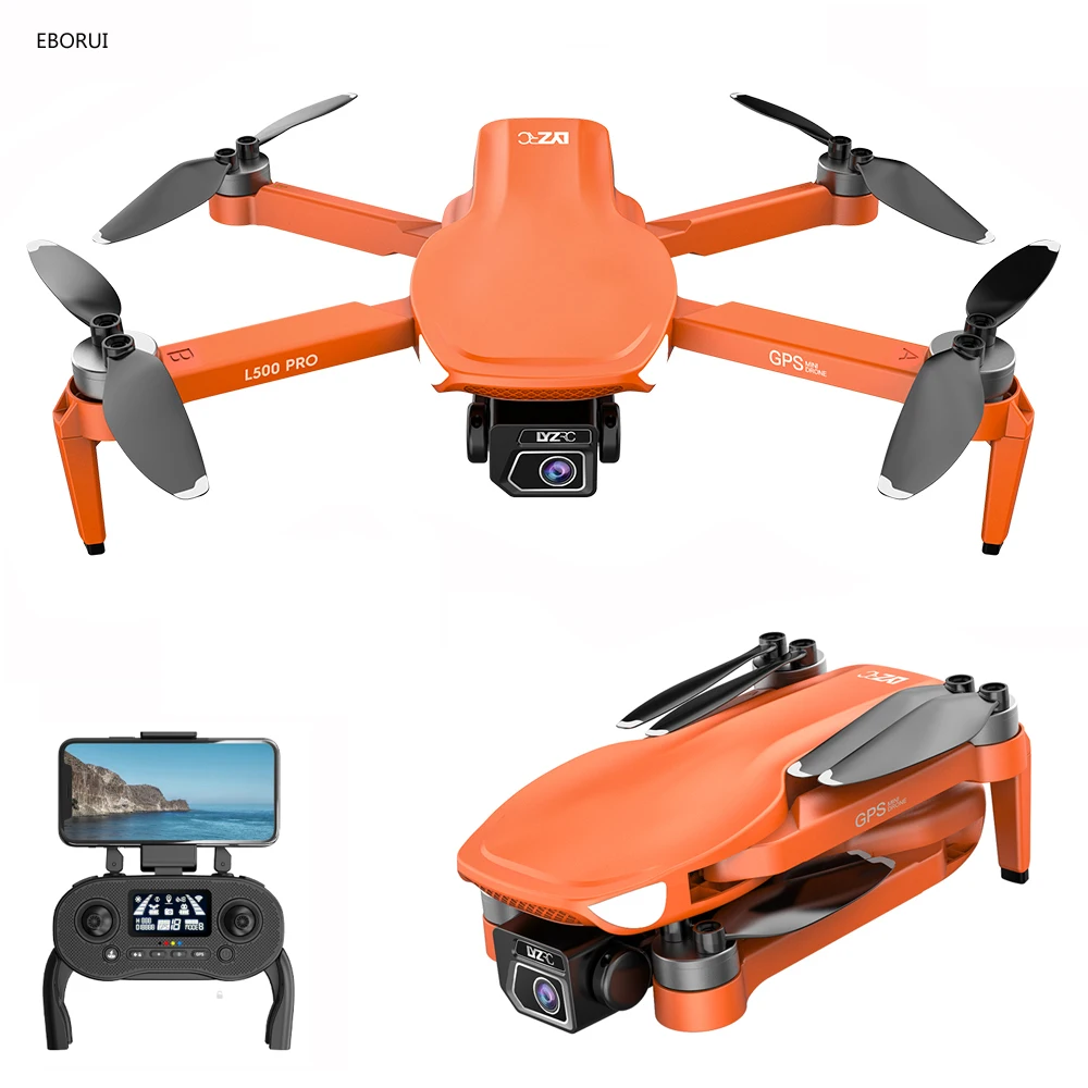 

Квадрокоптер EBORUI L500pro, GPS, Wi-Fi, FPV, 120 P, двойная камера