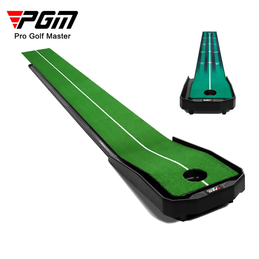 PGMGolfPuttingPracticeMatAutomaticElectricGolfBallReturn
