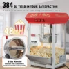 VEVOR Commercial Popcorn Machine, 8/12 Oz Kettle, Countertop Popcorn Maker ,Theater Style Popper with 3-Switch Control , Red 3