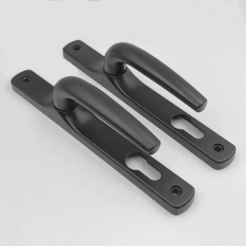 Good appearance manufacturer 85 mortise door handle aluminum zinc door handle lock for upvc aluminum