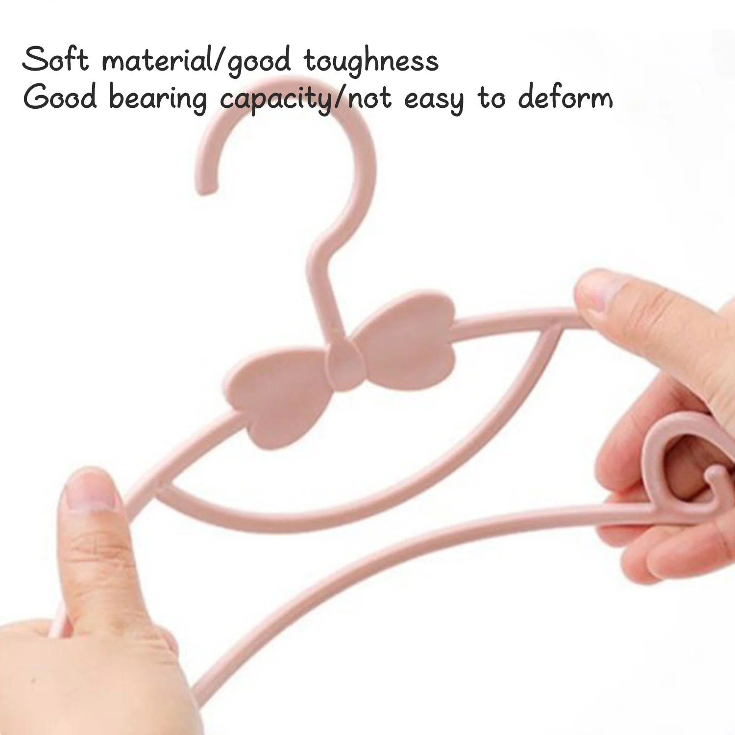 Baby Hanger 10pcs Kids Clothes Hanger Rack Display Cute Clip