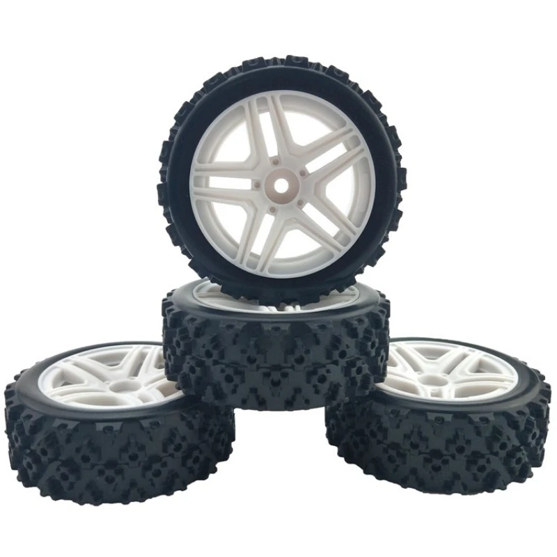 Tamiya Tamiya 1/10 Flat Runner Rally Universal Wheel Plus Tire Xv01 Xv02 Lcracing Ptg