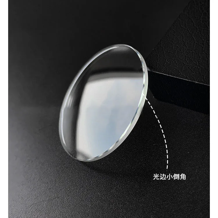 2.0mm Dual Convex Dome Watch Glasses Crystal 28mm-38.5mm Watch