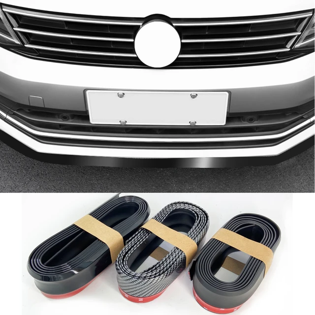 Auto Frontschürze Schutz Gummi Auto Schutz Seite Frontschürze Guards Lip  Leisten Splitter Kinn Körper Auto Stoßstange Außen - AliExpress