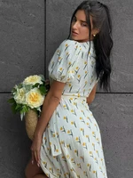 Marie Side Slits Elegant Maxi Dress 14