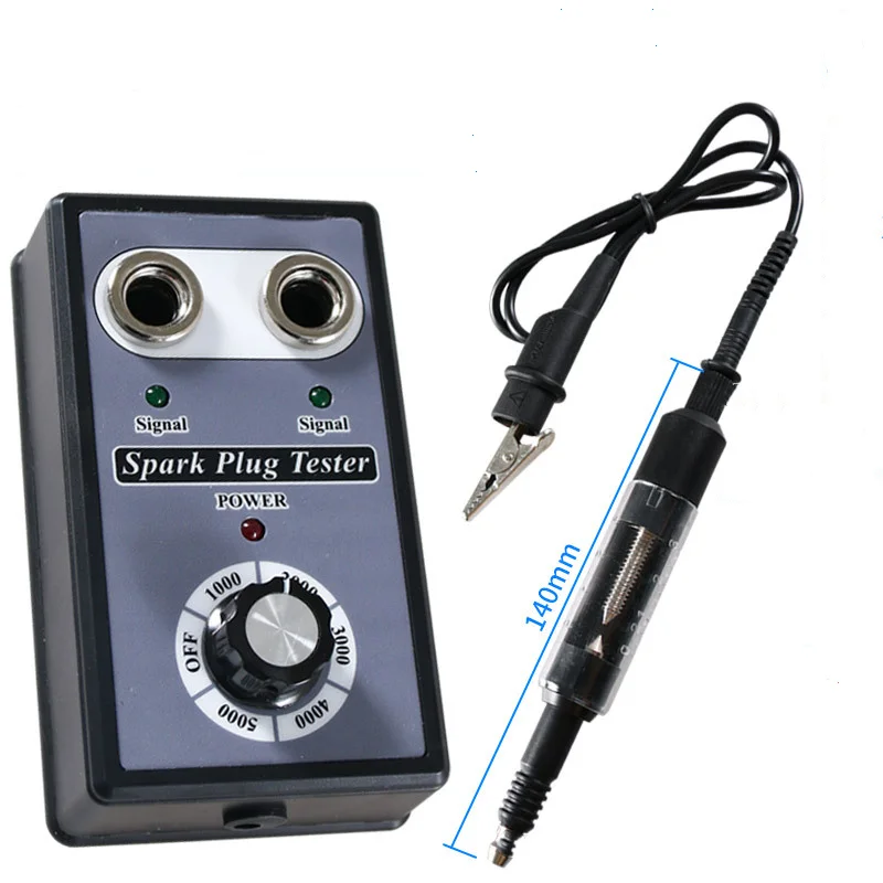 AdjustableDualHoleSparkingPlugTesterSparkTesterDiagnosticTool