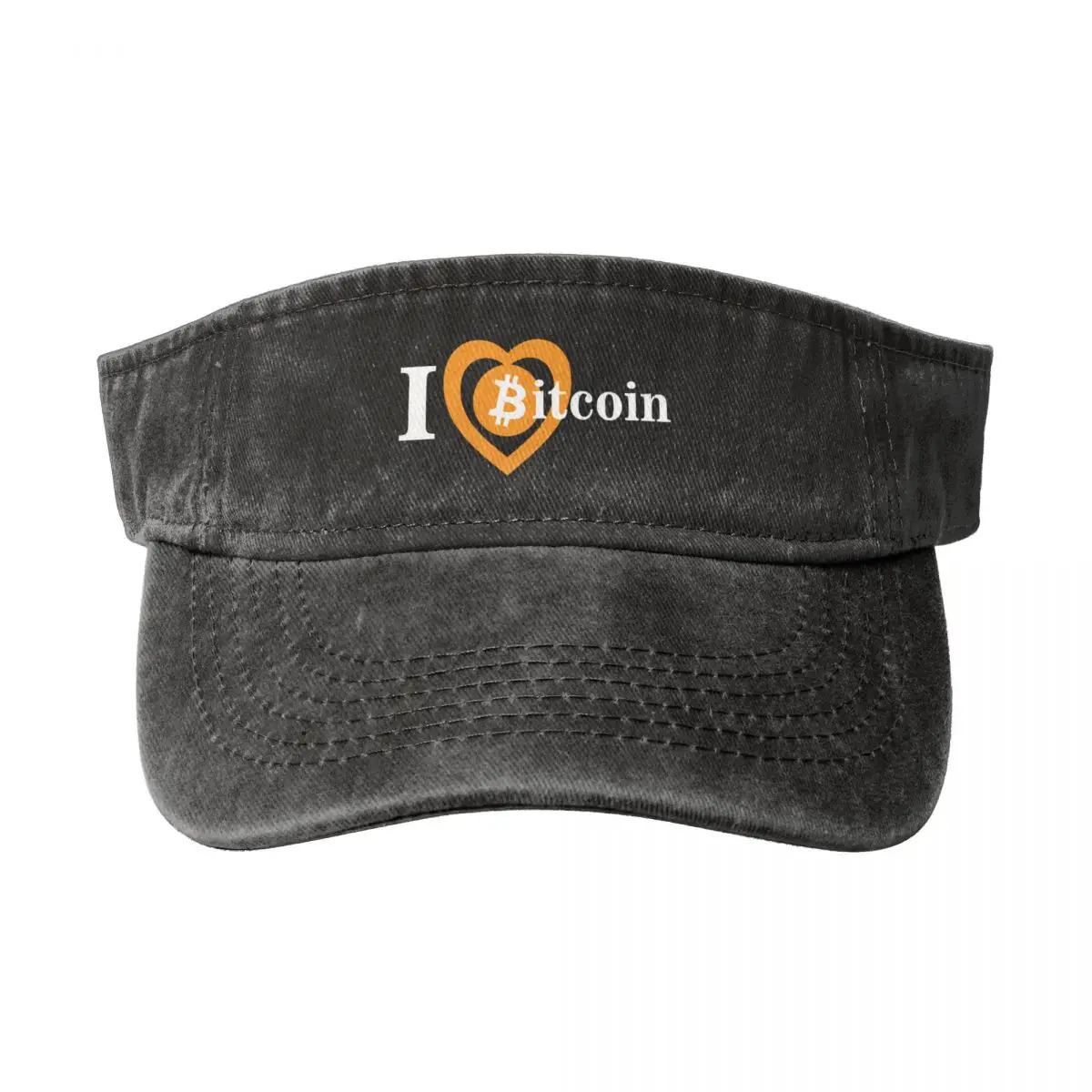 

I Love Биткоин бейсболка хлопок солнцезащитные пустые шляпы
