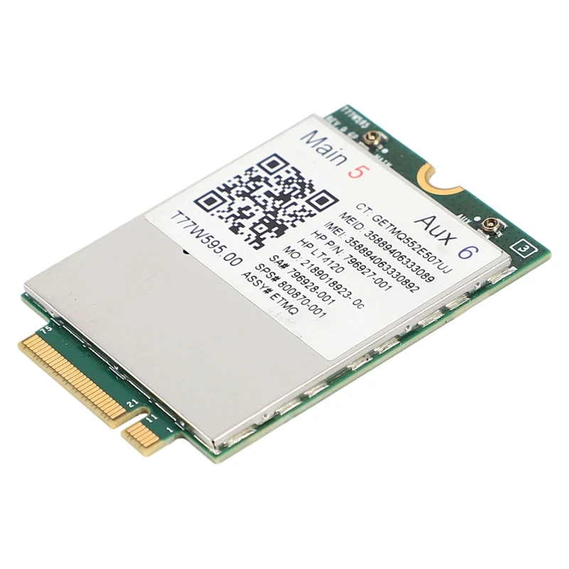 Lt4120 X5 LTE T77W595 796928-001 4G WWAN M.2 150Mbps LTE �� HP Elite X2 840 850 G3 640 650 645 G2 ���