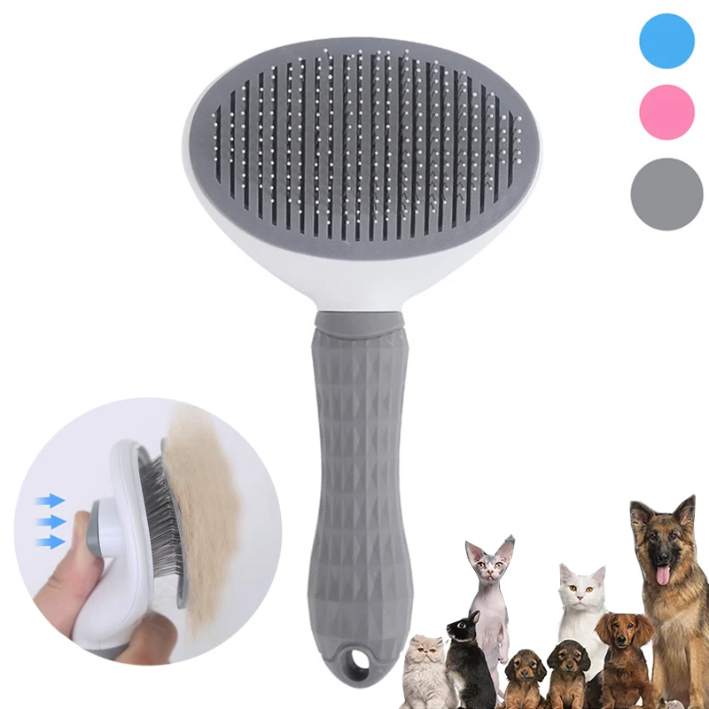 Pet Hair Flea Removal Comb Dog Hair Removal Comb Flea Brush Dogs