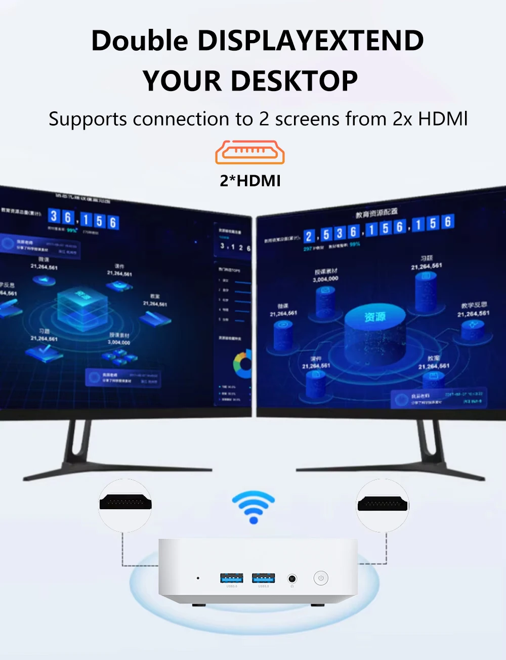 2025년형 휴대용 미니 PC 인텔 코어 i7-8500Y 윈도우 10 컴퓨터 12GB DDR3 1TB/2TB SSD Wifi6 BT4.2 4K HD 그래픽 데스크탑 게이밍 PC