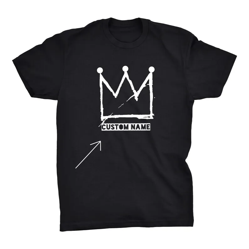 

Custom Crown Black Unisex Graphic Shirt
