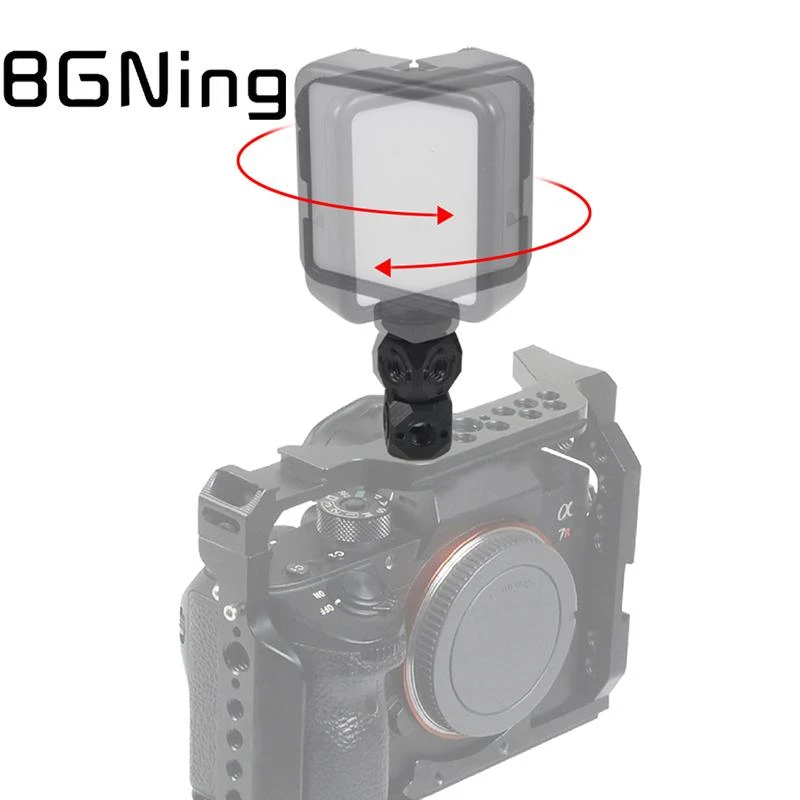 Mini Magic Cube Transfer Screw Holes ARRI 1 4 3 8 Adapter For GoPro mini-magic-cube-transfer-screw-holes-arri-1-4-3-8-adapter-for-gopro