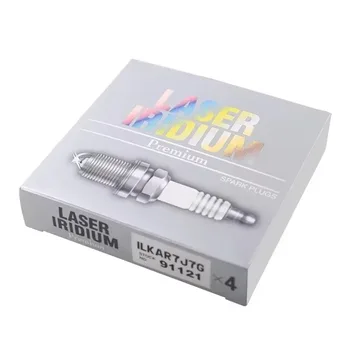 4/6pcs Iridium Platinum Spark Plug ILKAR7J7G 91121 PLZKAR 7A-8D 0242135517 REA8MC for Smart Captur Kadjar 1.2T dedicated